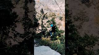 Zip line Rishikesh Uttarakhand likesubscribe to my channel for adventure vlogs [upl. by Rourke977]