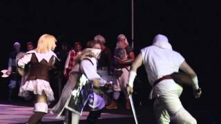 Anime Human Chess 2013 09 Patroklos amp Pyrrha vs Storm Shadow [upl. by Meehan]