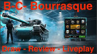 WOT Blitz  BC Bourrasque Review and live plays [upl. by Ynnek155]