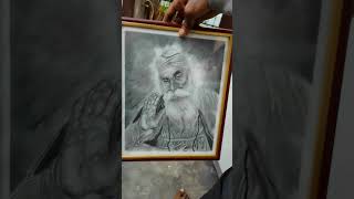 Guru nanak jayanti special 😌✨drawing🎨🖌 subscribe me 👉🔔 shorts drawing gurunanakdevji trending [upl. by Nurse924]