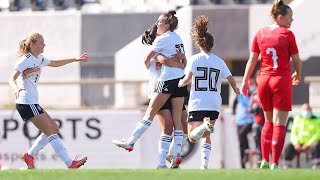 U19 Frauen Deutschland vs Finnland [upl. by Eneres502]