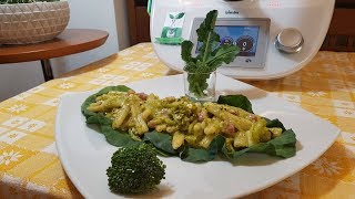 Pasta broccoli e pancetta risottata per bimby TM6 TM5 T31 [upl. by Ehpotsirhc111]