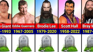 WWE Wrestlers Who Have Died [upl. by Kristen]