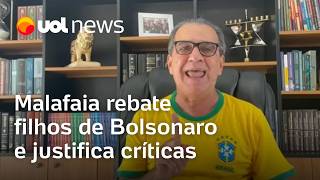 Malafaia rebate filhos de Bolsonaro e diz que críticas foram para dar um choque de realidade [upl. by Enilegna]