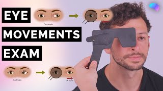 Eye Movements amp Cover Test  CN III IV VI  OSCE Clip  UKMLA  CPSA [upl. by Ariada338]