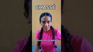 Como fazer chassé  minutinho do ballet ballet [upl. by Arimaj]