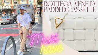 Bottega Veneta Padded Cassette Bag Review  OatReal ThisIsMe [upl. by Ahsinut]