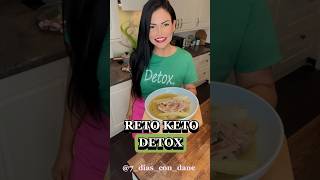 🥒SOPA KETO DETOX 🥒DÍA 1 Almuerzo KETO Cetogenicos dietaketo detox keto ketodiet 7diascondane [upl. by Maice]