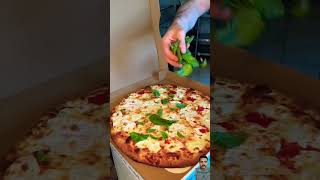 Best large delicious loaded pizza 🍕😋❤️😍👌foodie usa trending shorts video shortvideo cooking [upl. by Ahsetel]