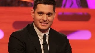 Michael Bublé sings to baby bumps  The Graham Norton Show  Series 13 Episode 2  BBC One [upl. by Ragas]