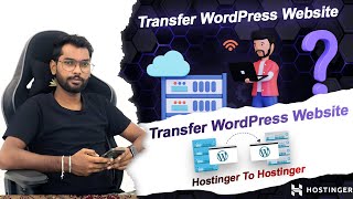 How To Migrate WordPress Website To Another Hosting  Hostinger To Hostinger WordPress Migration [upl. by Namzed]