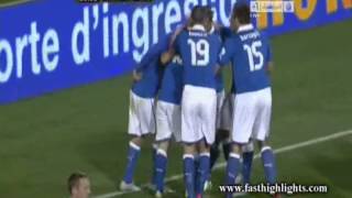 Qualificazioni Mondiali 2014 Armenia  Italia 13  Highlights 121012 [upl. by Enilamme]