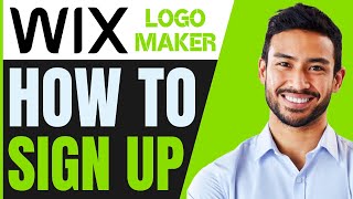 How To SIGN UP On Wix Logo Maker FULL GUIDE 2024 [upl. by Chabot]