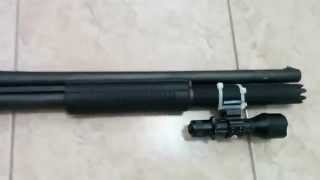 Remington 870 ATI mag extention homade flashlight mount [upl. by Nitneuq]