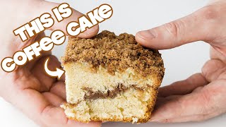 Classic Homemade Coffee Cake Recipe [upl. by Hazem]