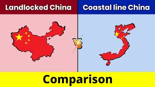 Landlocked China Provinces vs Coastal China Provinces  Coastal vs Landlocked China Provinces  DD [upl. by Dorita]