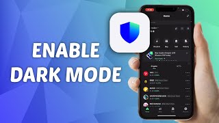 How to Enable Dark Mode on Trust Wallet [upl. by Htebazie]