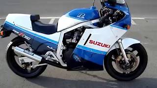 SUZUKI GSXR 750 1987 GR75A Sound VANCEampHINES [upl. by Wittie]