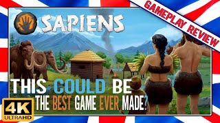 Sapiens Gameplay Part 1  My FIRST TRIBE  The Most AMAZING Game I Have EVER Played [upl. by Nemajneb]