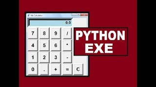 Compile Python Calculator into EXE file [upl. by Hillard]