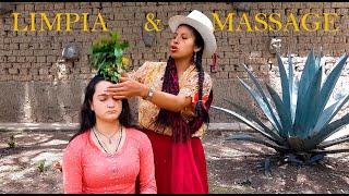 ASMR MASSAGE amp LIMPIA with PAULINA SPIRITUAL CLEANSING LIMPIA ESPIRITUAL [upl. by Eillor]