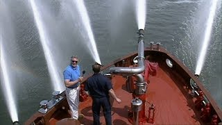 Visiting with Huell Howser Fireboat [upl. by Einnim75]