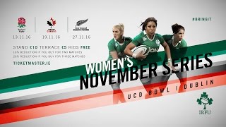 Irish Rugby TV Ireland Women v England Women [upl. by Bullis]