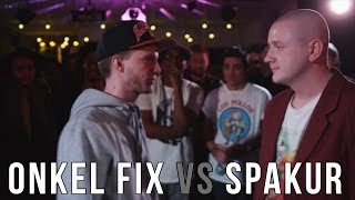 The OZone Battles Onkel Fix vs Spakur [upl. by Greeson76]