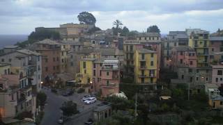 Corniglia Italy Cinque Terre the church bells start your day [upl. by Gwyneth]