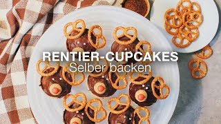 Rentier Cupcakes  selber backen  XXXLutz [upl. by Ssyla791]