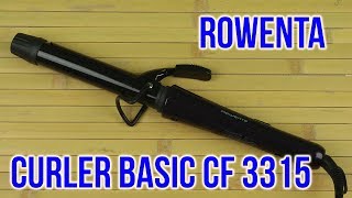 ROWENTA Curler Basic CF 3315 [upl. by Gans]