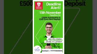 Middlesex University Scholarships 2025 Intake studyabroad studyinuk2024 ukscholarship [upl. by Blondie]