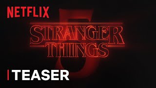 Stranger Things 5  Teaser de título  Netflix [upl. by Alver]