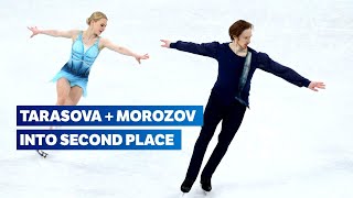 ⛸️ Personal Best for Evgenia Tarasova  Vladimir Morozov  Figure Skating Beijing 2022 [upl. by Amathist]