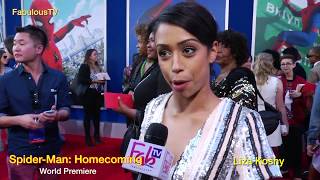 Liza Koshy at SpiderMan Homecoming [upl. by Yanrahs]