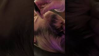 ASMR Real Person Scalp Exam amp Face Adjustments shorts [upl. by Pierrepont]