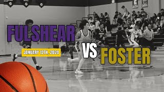 HIGHLIGHTS Fulshear Chargers vs Foster Falcons Basketball [upl. by Ilil11]