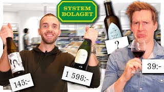 Dyrt VS billigt på Systembolaget Kan vi känna skillnad [upl. by Naga483]