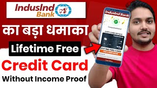 Indusind Bank Credit Card 2024  Lifetime Free  Indusind Bank Credit Card Apply Online [upl. by Nyhagen]