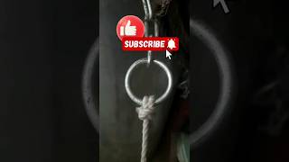 DIY incredible Super strong rope knots techniques shorts knot ropework diyrope ropecrafts diy [upl. by Nilesoy]