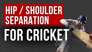 Hip Shoulder Separation Drills for Cricket [upl. by Shih]