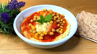 Das beste Hummus Rezept Es wird Ihnen auf jeden Fall ein Leben lang gefallen [upl. by Nylarej]