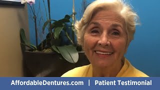 Affordable Dentures amp Implants Patient Testimonial  Dr Cauley Charleston SC [upl. by Airalednac649]