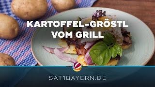 So schmeckt Bayern Köstliches KartoffelGröstl vom Grill [upl. by Durrace696]