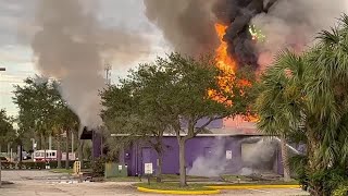 Melbourne fireworks store on fire [upl. by Assertal532]