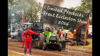 Tractor Pulling  Great Eccleston Show 2024  Limited Prostocks [upl. by Siana]