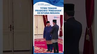 Penampilan Titiek Soeharto Bak Ibu Negara Dampingi Prabowo Subianto Pindahan ke Istana Negara [upl. by Greggs]