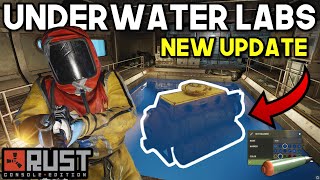 NEW Underwater Labs amp Submarines  Rust Console Edition UPDATE [upl. by Enaillil470]