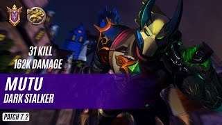 BEST ANDROXUS IN THE PLANET Mutu ANDROXUS PALADINS COMPETITIVE PRO PLAYER DARK STALKER [upl. by Nniw]