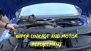 How To Replace A Windscreen Wiper Motor And Linkage [upl. by Ilzel132]